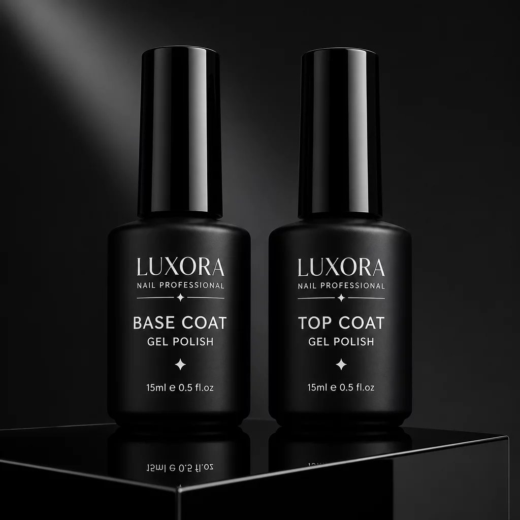 Base and Top Coat Gel Polish Set