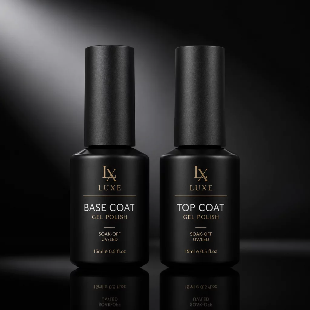 Base and Top Coat Gel Polish Set