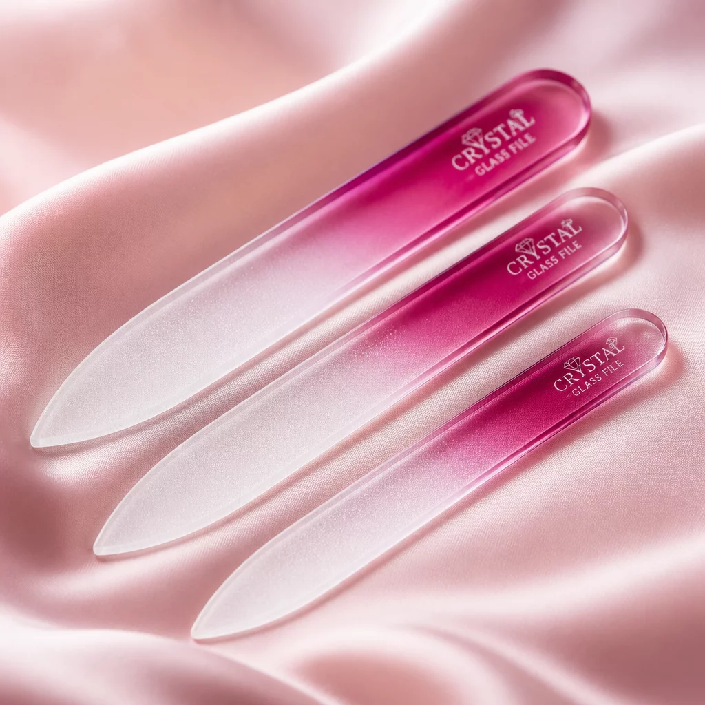 Crystal Glass Nail File Set