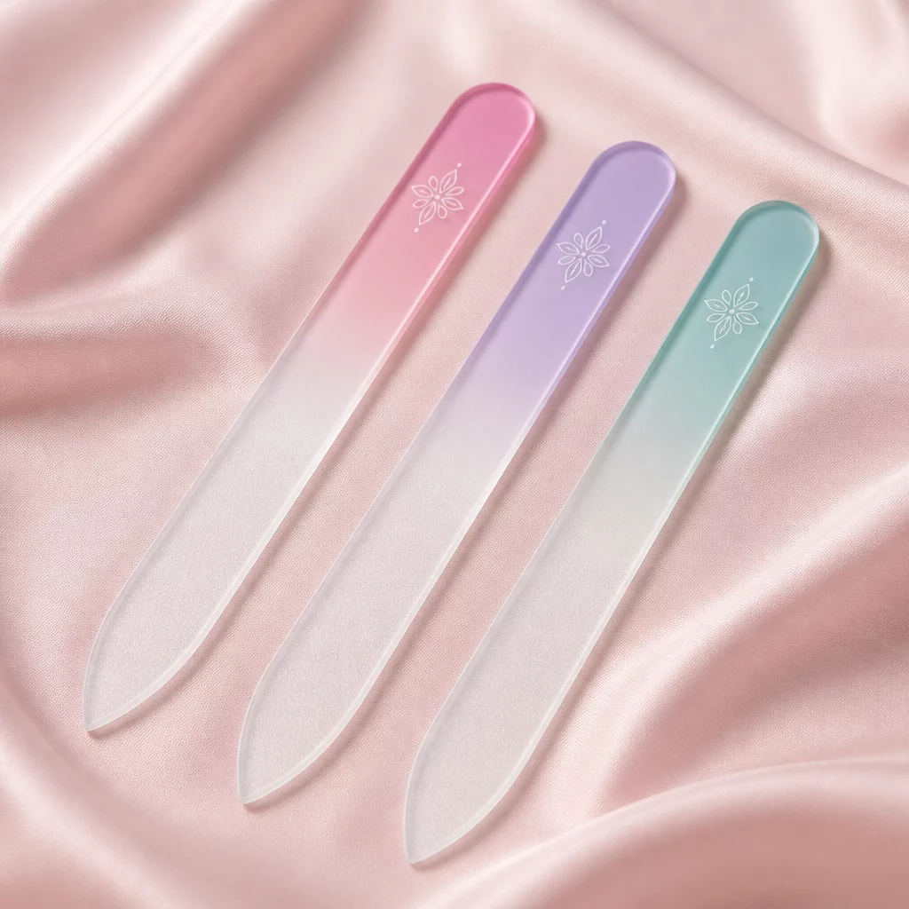 Crystal Glass Nail File Set