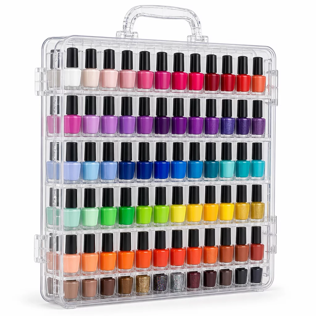 Nail Polish Organizer Case