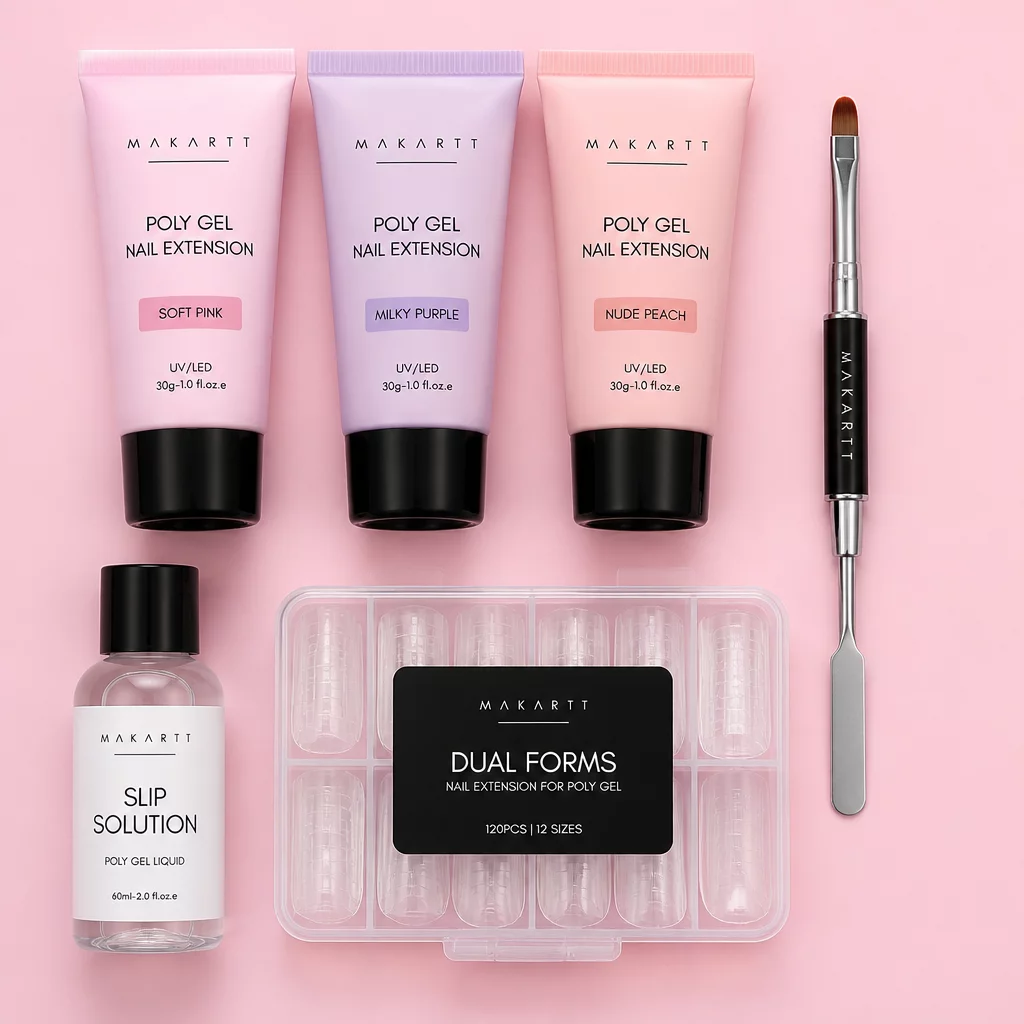 Poly Gel Nail Extension Kit